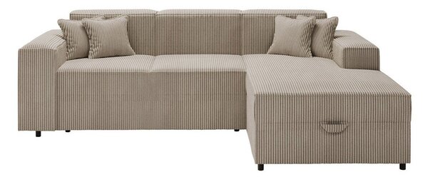 Sarokkanapé Clovis 116, Kárpit, 79x253x166cm