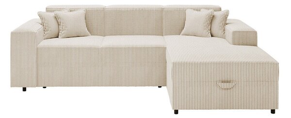 Sarokkanapé Clovis 116, Kárpit, 79x253x166cm