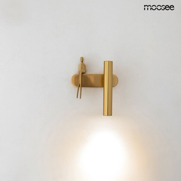 MOOSEE Boy Tube R Arany Designer LED Fali Lámpa