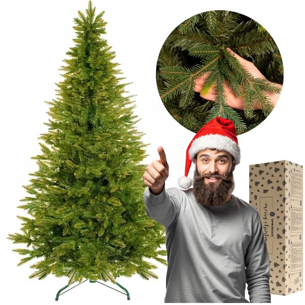 Springos élethű luc műfenyő 240cm