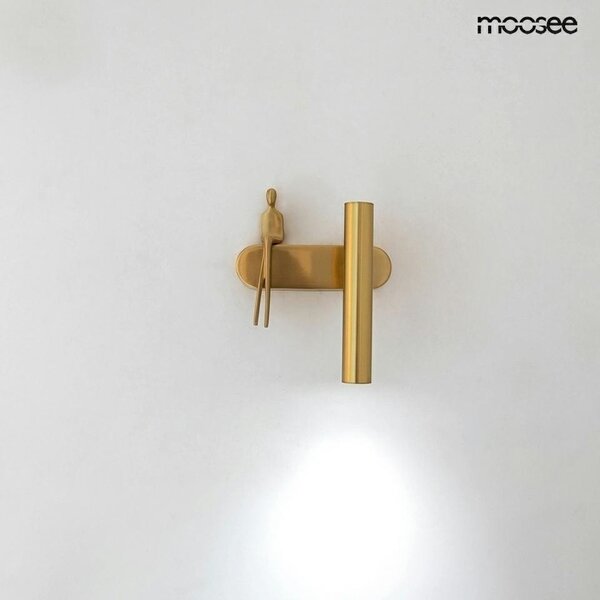 MOOSEE Boy Tube R Arany Designer LED Fali Lámpa