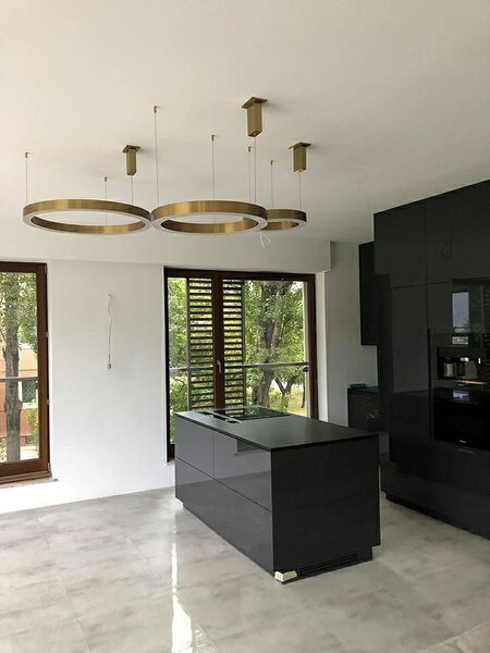 MOOSEE RING 80 Arany LED Függőlámpa