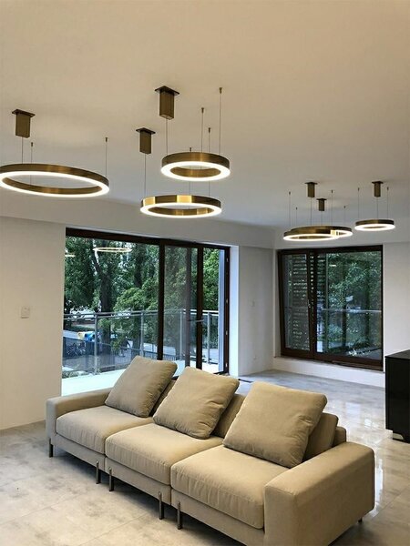 MOOSEE RING 80 Arany LED Függőlámpa