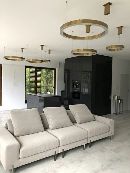 MOOSEE RING 80 Arany LED Függőlámpa