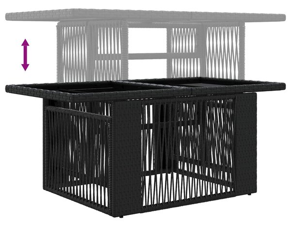 VidaXL Kerti Kanapé Szett 13 pcs polirattan