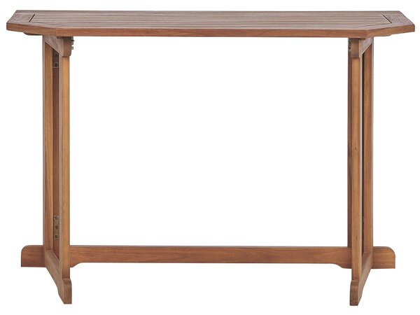 Erkély asztal TREIA 110 cm 47 cm Akácfa Barna