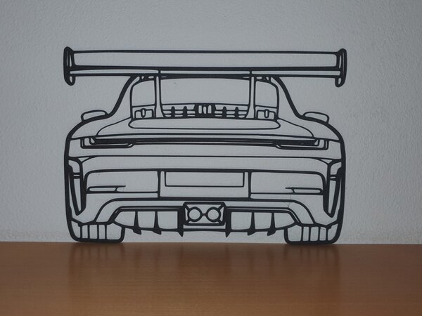 Porsche 911 GT3 RS Rear faldekoráció