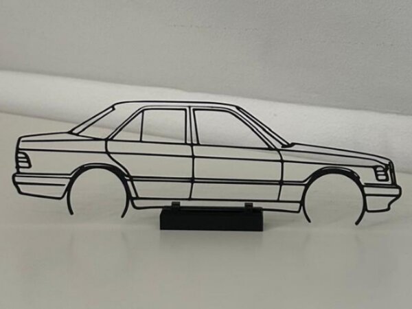 Mercedes 190 faldekoráció