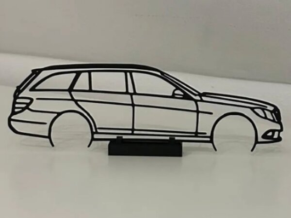 Mercedes C-osztály W204 Coupe faldekoráció