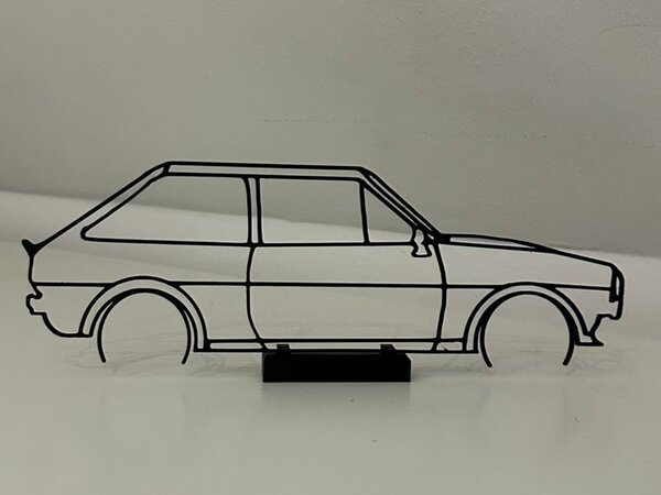 Ford Fiesta Mk1 faldekoráció
