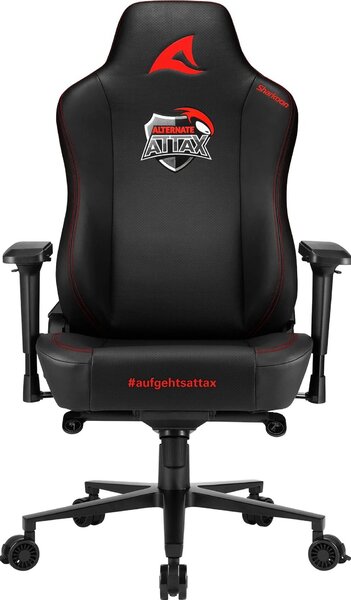 Sharkoon SKILLER SGS40 Gamer szék - Fekete / Piros minta