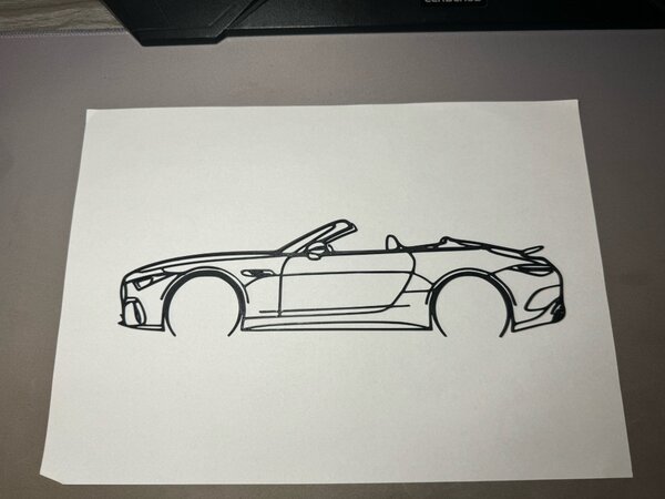 Mercedes-AMG SL63 faldekoráció
