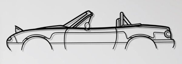 Mazda MX-5 NA faldekoráció