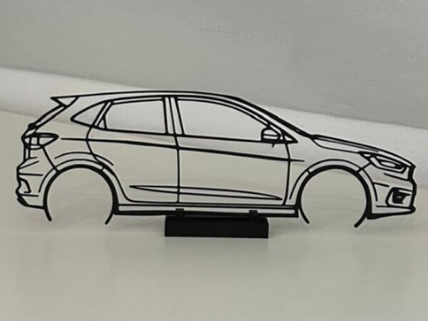 Ford Fiesta Mk5 faldekoráció