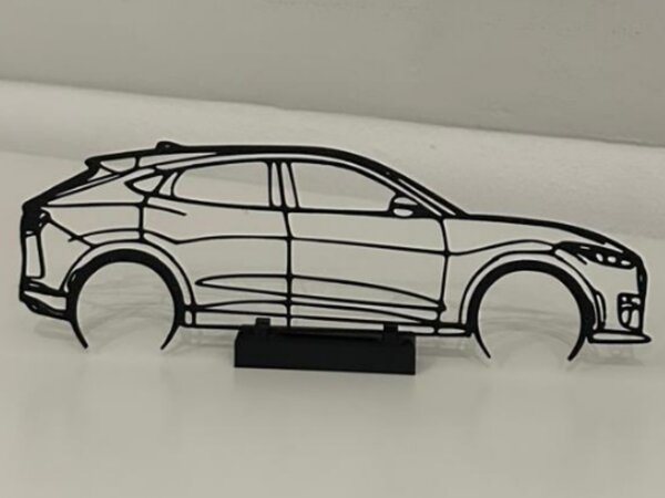 Ford Mach-E faldekoráció