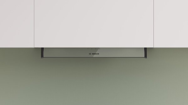 Bosch Serie 4, integrált kialakítású páraelszívó, 60 cm, Üveg, Fekete, DBB65CC60