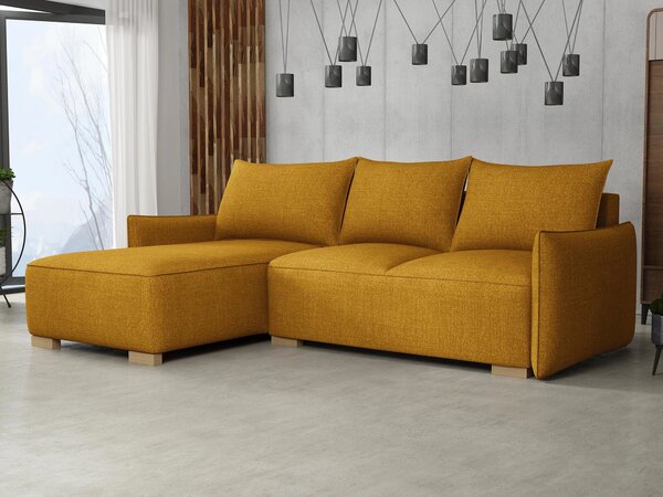 Sarokkanapé Columbus 226, Kárpit, 87x240x155cm