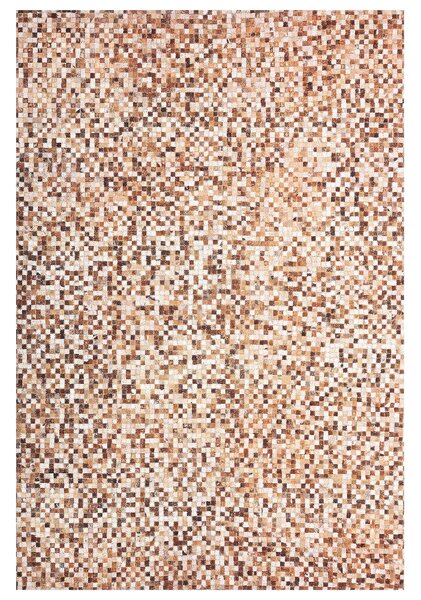Szőnyeg TORUL Barna 140 x 200 cm Bőr