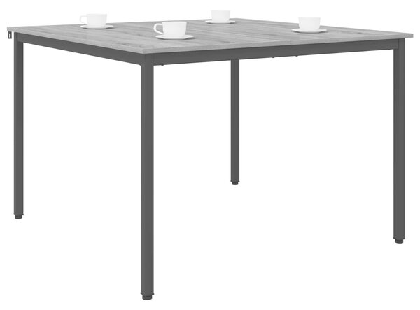 VidaXL Étkezőasztalok 110 x 110 x 75 cm FÉM
