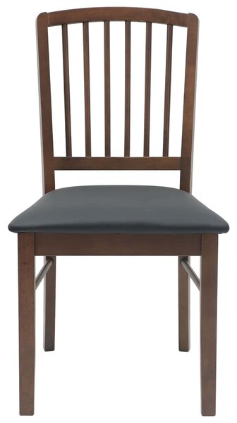 VidaXL Étkező Székek 2 pcs Világos Barna 50 x 52,5 x 91 cm