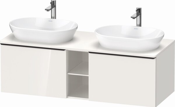 Duravit D-Neo szekrény 140x55x45.9 cm Függesztett, mosdó alatti fehér DE4950B2222