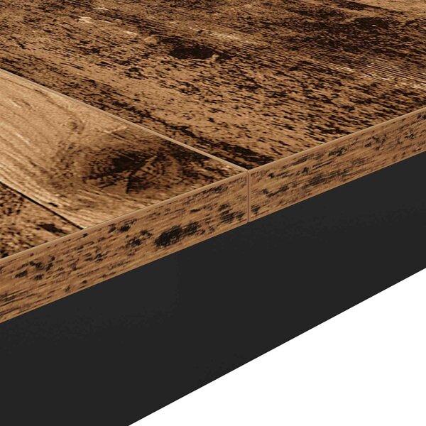 VidaXL Étkezőasztalok 2 pcs 200 x 100 x 75 cm Faanyag