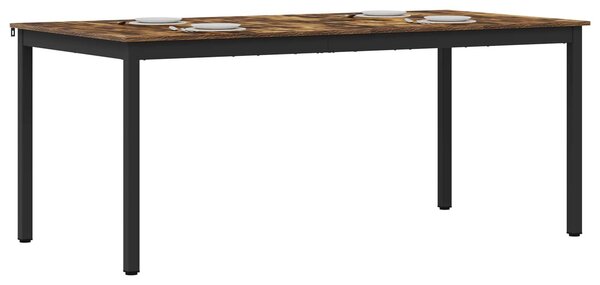 VidaXL Étkezőasztalok 180 x 90 x 75 cm Szerelt Fa Négyszögletes