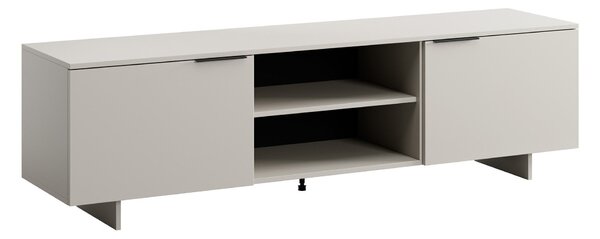 TV-állvány Flotei 105, Laminált forgácslap, 55x180x42cm, Bézs