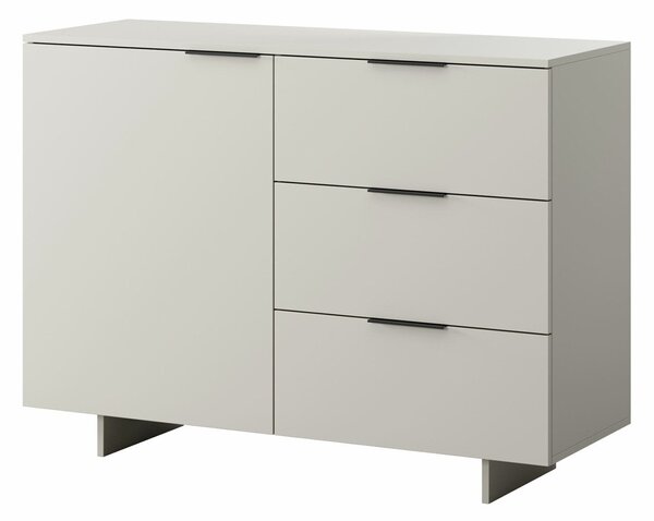Komód Flotei 100, Laminált forgácslap, 90x120x42cm, Bézs