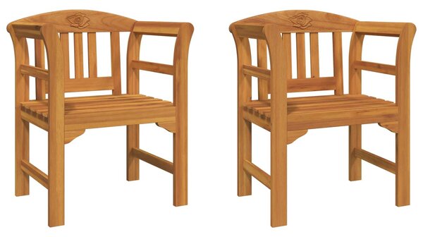 VidaXL pad Természetes Olaj Bevonat 68,5 x 46 x 82,5 cm Tömör Akácfa