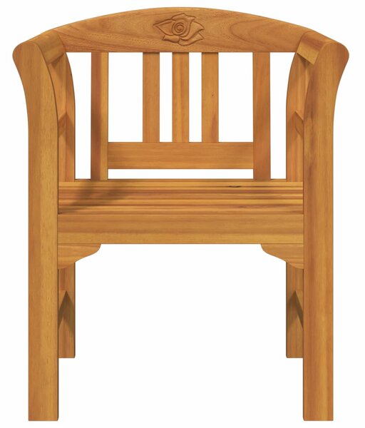 VidaXL pad Természetes Olaj Bevonat 68,5 x 46 x 82,5 cm Tömör Akácfa