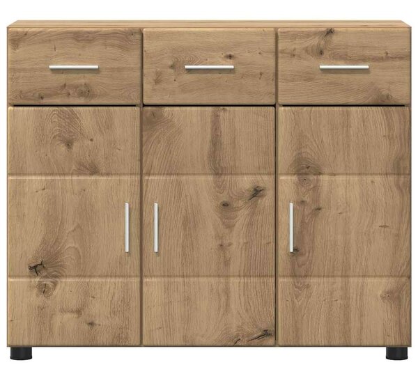 VidaXL Széf FLORIN 88,5 x 30,5 x 73 cm Artisan tölgy Szerelt Fa