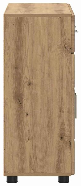 VidaXL Széf FLORIN 88,5 x 30,5 x 73 cm Artisan tölgy Szerelt Fa