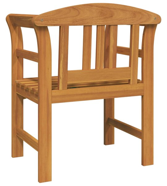 VidaXL pad Természetes Olaj Bevonat 68,5 x 46 x 82,5 cm Tömör Akácfa