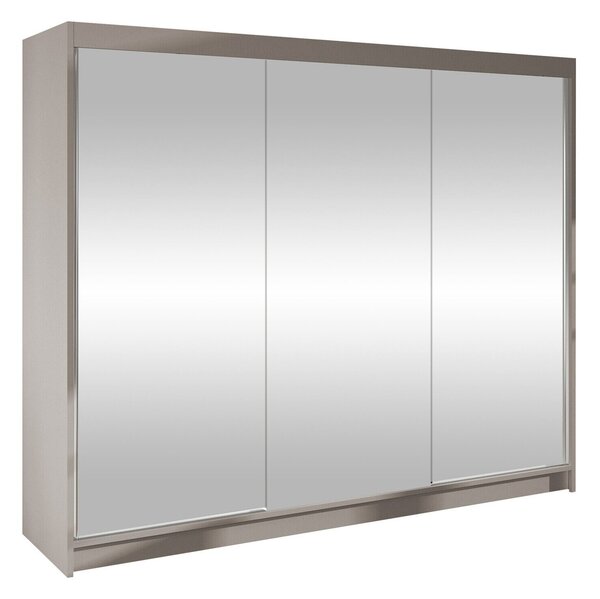 Gardróbszekrény Closico Durion III, Laminált forgácslap, 215x200x58cm, Kasmír
