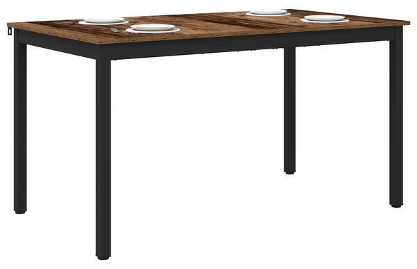 VidaXL Étkezőasztalok 140 x 80 x 75 cm FÉM