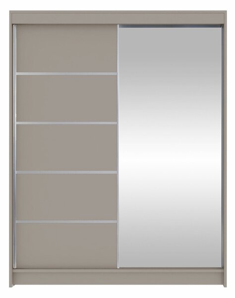Gardróbszekrény Closico Vastor III, Laminált forgácslap, 200x150x58cm, Kasmír