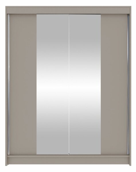 Gardróbszekrény Closico Vastor II, Laminált forgácslap, 200x150x58cm, Kasmír