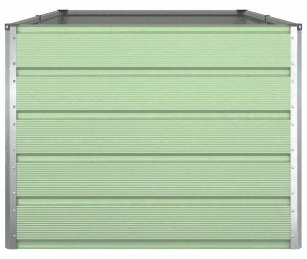 VidaXL Növénytartó Pasztell Zöld 195 x 100 x 75 cm Horganyzott acél