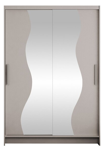 Gardróbszekrény Closico Pacron S, Laminált forgácslap, 200x120x58cm, Kasmír
