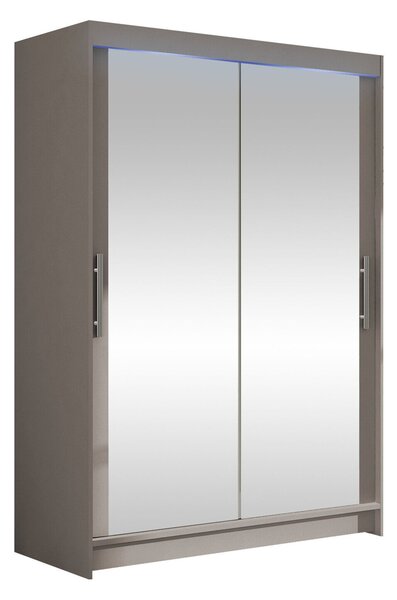 Gardróbszekrény Closico Pacron VII, Laminált forgácslap, 200x120x58cm, Kasmír