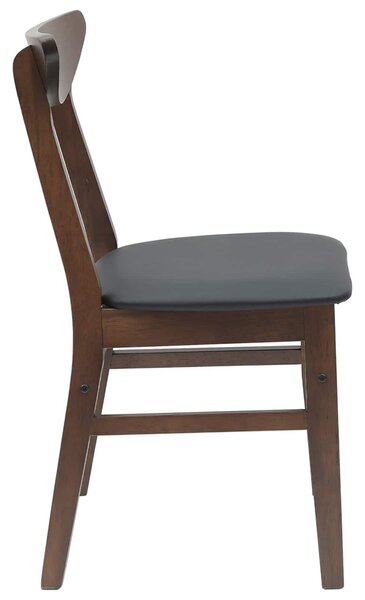 VidaXL Étkező Székek 2 pcs Világos Barna 42 x 47.5 x 81 cm