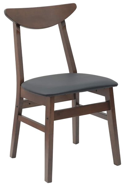 VidaXL Étkező Székek 2 pcs Világos Barna 42 x 47.5 x 81 cm