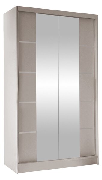 Gardróbszekrény Closico Fractor V, Laminált forgácslap, 200x100x58cm, Kasmír