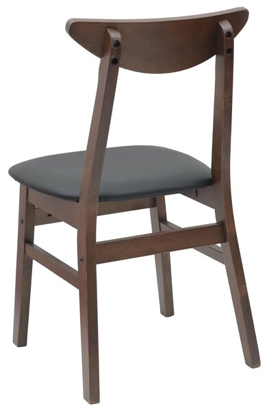 VidaXL Étkező Székek 2 pcs Világos Barna 42 x 47.5 x 81 cm