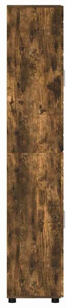 VidaXL Magasfiú FLORIN 60 x 35 x 182 cm Füstölt tölgy Szerelt Fa