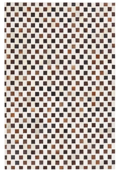 Szőnyeg KAYABEY Bézs 160 x 230 cm Bőr