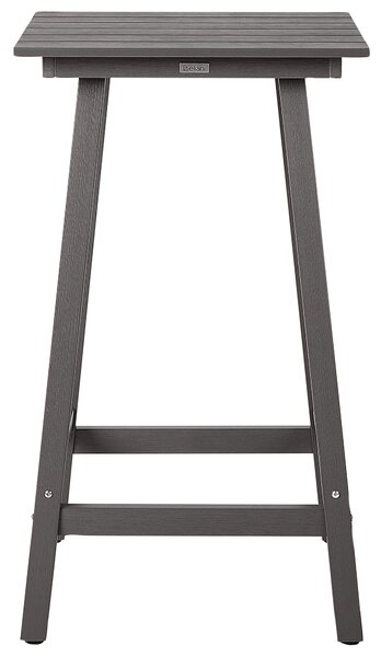Kerti bárasztal ADIRONDACK 60 cm 59 cm Szintetikus anyag Sötétszürke