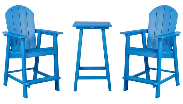 Bisztrószett ADIRONDACK Kék