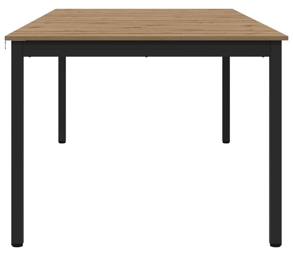 VidaXL Étkezőasztalok 180 x 90 x 75 cm Szerelt Fa Négyszögletes